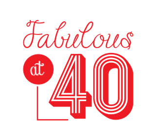 fabulous at 40 Sticker