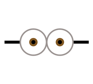 Minion Goggles Sticker