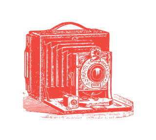 Vintage Camera Sticker