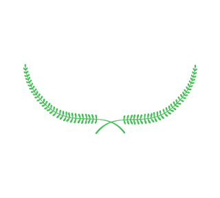 Laurel Wreath Sticker