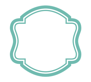 Elegant Border Frame Sticker