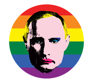 Pop Art Putin Sticker