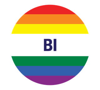 Rainbow Bi Pride Sticker