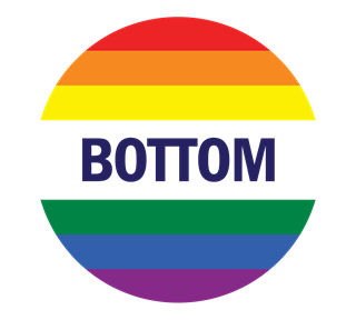 Rainbow Bottom Pride Sticker