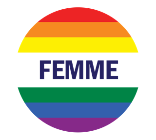 Rainbow Femme Pride Sticker