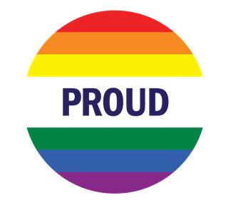 Rainbow Proud Pride Sticker