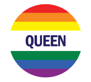 Rainbow Queen Pride Sticker