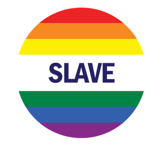 Rainbow Slave Pride Sticker