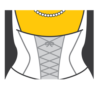 Lego Bride-B Back Sticker