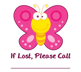 If Lost Butterfly Sticker