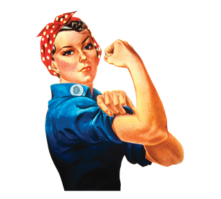 Rosie the Riveter Sticker