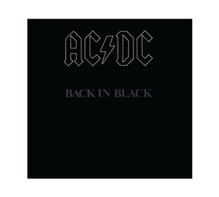 Back in Black Sticker