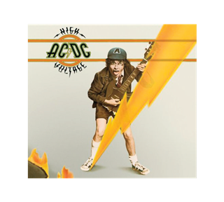 High Voltage Sticker