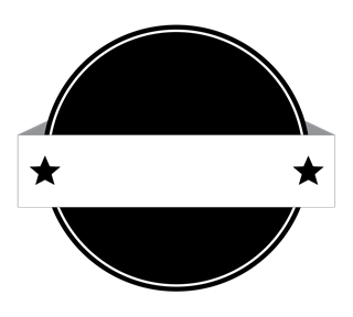 Hockey Puck - Circle Badge Sticker