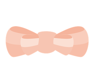 Wedding Bowtie Woman Sticker