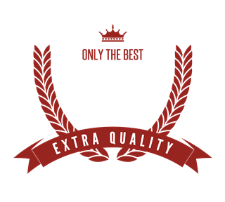 Only the Best Extra Quality Sticker