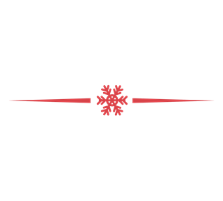 Christmas Snowflake Divider Sticker