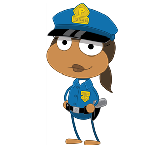 Policy Lady Mar 30.jpg Sticker