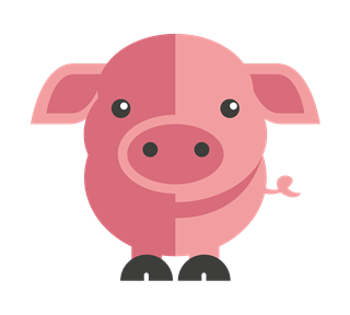 Pig Sticker