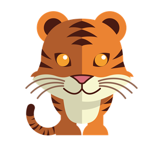 Tiger Sticker