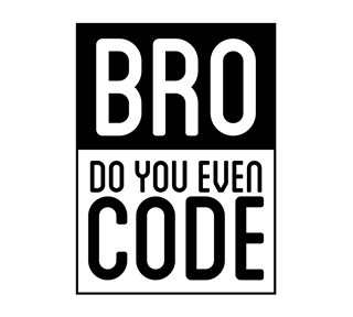 Funny Bro Code Sticker