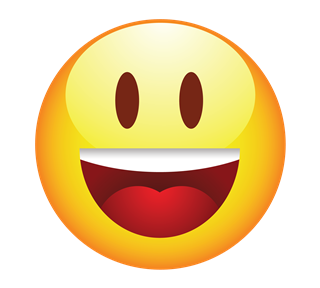 Emoji Very Happy Sticker