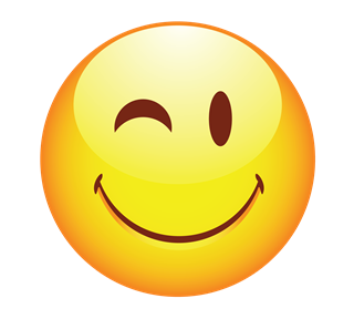 Emoji Wink Sticker