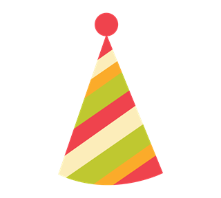 Party Hat 1 Sticker