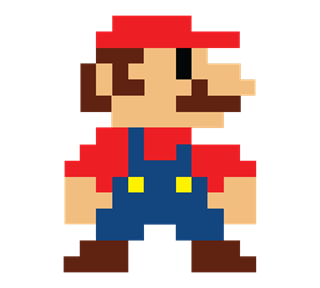 Pixel Plumber Sticker