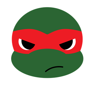Turtle Ninja 2 Sticker
