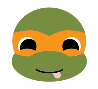 Turtle Ninja 4 Sticker