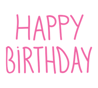 Happy Bithday 2 Sticker