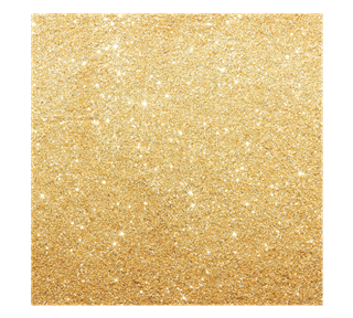 Gold Glitter Sticker