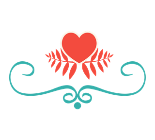 Heart Deco Sticker