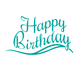 Happy Birthday 4 Sticker