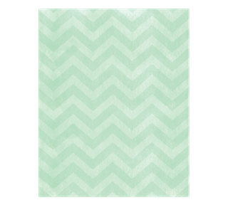 Green Chevron Sticker