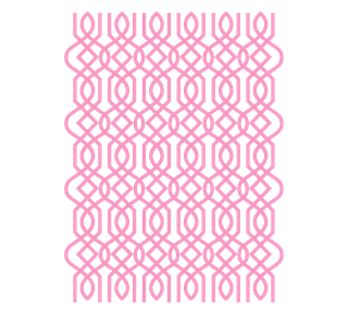 Deco Lattice Sticker