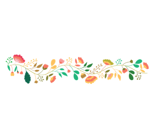 Fun Flower Banner Sticker