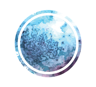 Watercolour Splatter 1 Sticker