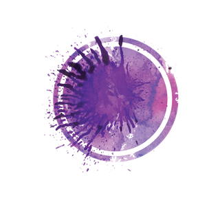 Watercolour Splatter 3 Sticker