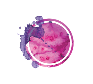 Watercolour Splatter 5 Sticker