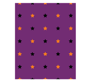 Halloween Star Pattern Sticker