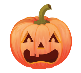 Jack O'Lantern 6 Sticker