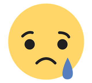 Sad Emoji Sticker