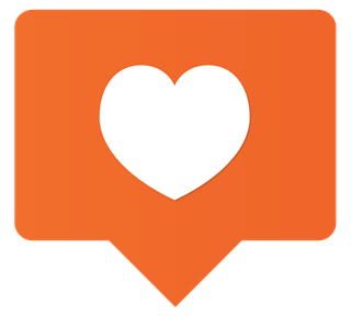 Instagram Love Heart Like  Sticker