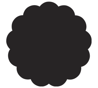 Scallop Sticker