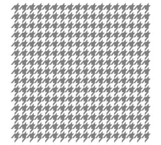 Houndstooth Pattern Sticker