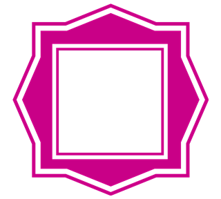 Geometric Frame 2 Sticker