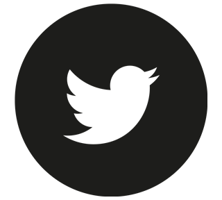 Twitter Solid Sticker
