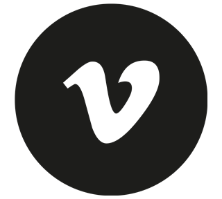 Vimeo Solid Sticker